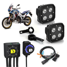 Kit d'éclairages Denali D4 DialDim™ 3073193 | Oxmoto