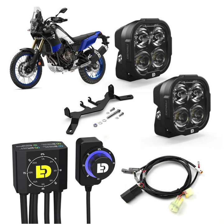 Kit d'éclairages Denali DL4 DialDim™ 3073198 | Oxmoto