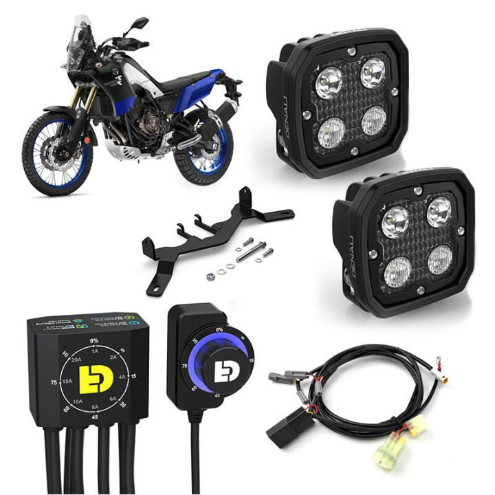 Kit d'éclairages Denali D4 DialDim™ 3073197 | Oxmoto
