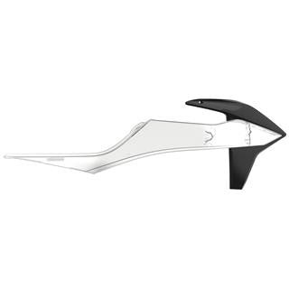 Ouïes de radiateur Polisport noir/transparent KTM sx/sx-f