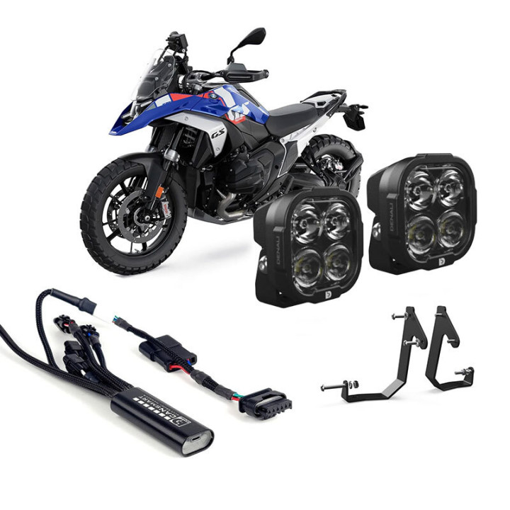 Kit d'éclairages Denali DL4 CANsmart™ 3071615 | Oxmoto