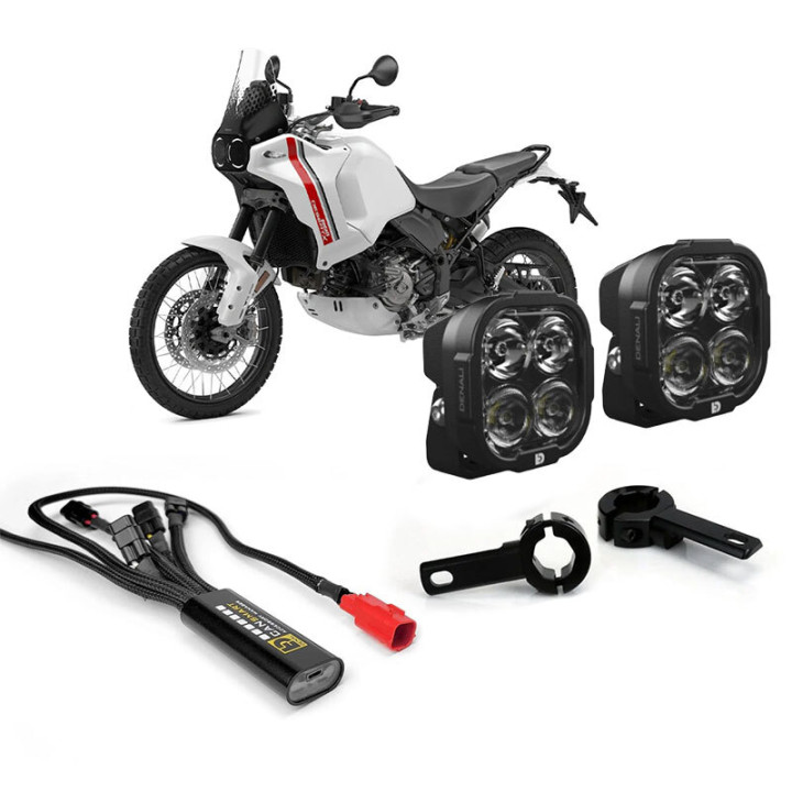 Kit d'éclairages Denali DL4 CANsmart™ 3071619 | Oxmoto