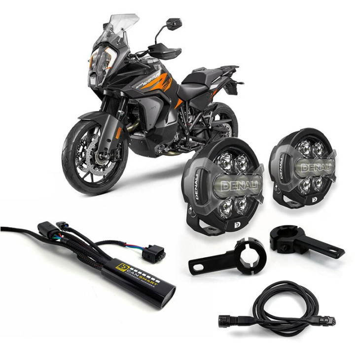 Kit d'éclairages Denali D7 Pro CANsmart™ 3071644 | Oxmoto