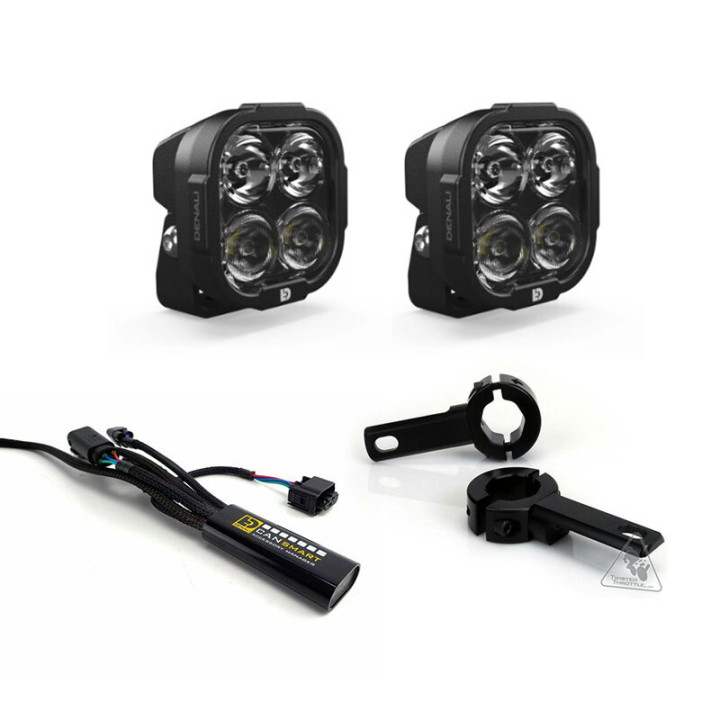 Kit d'éclairages Denali DL4 CANsmart™ 3071607 | Oxmoto