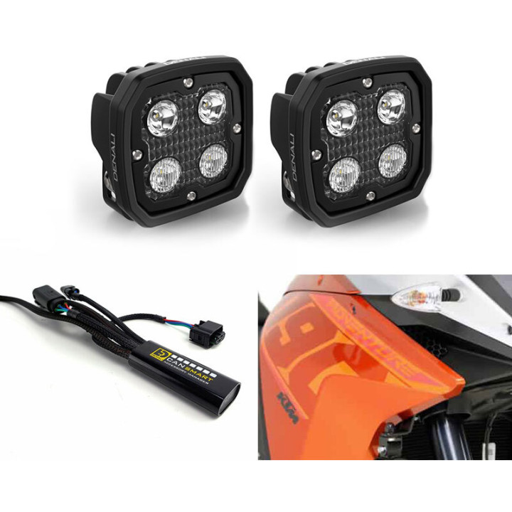 Kit d'éclairages Denali D4 CANsmart™ 3071642 | Oxmoto