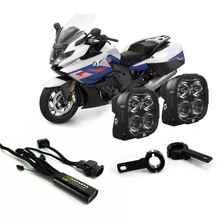 Kit d'éclairages Denali DL4 CANsmart™ 3071603 | Oxmoto