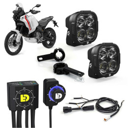 Kit d'éclairages Denali DL4 DialDim™ 3073188 | Oxmoto