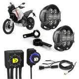 Kit d'éclairages Denali D7 Pro DialDim™ 3073189 | Oxmoto