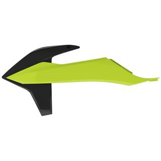 Ouïes de radiateur Polisport noir/jaune fluo KTM sx/sx-f