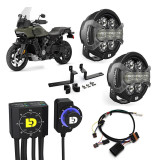 Kit d'éclairages Denali D7 Pro DialDim™ 3073189 | Oxmoto