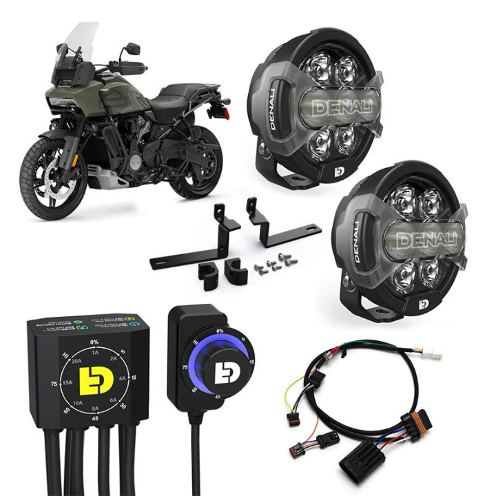 Kit d'éclairages Denali D7 Pro DialDim™ 3073189 | Oxmoto