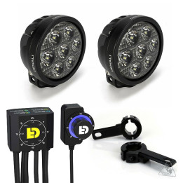 Kit d'éclairages universel Denali D7 CANsmart™ | Oxmoto