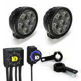 Kit d'éclairages universel Denali D7 CANsmart™ | Oxmoto