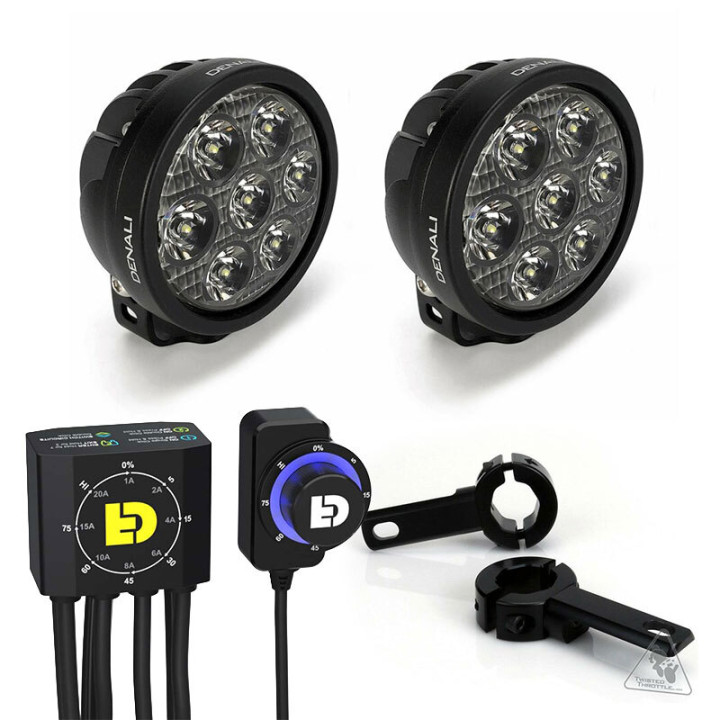 Kit d'éclairages universel Denali D7 CANsmart™ | Oxmoto