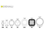 Kit d'éclairages universel Denali DL4 DialDim™ | Oxmoto