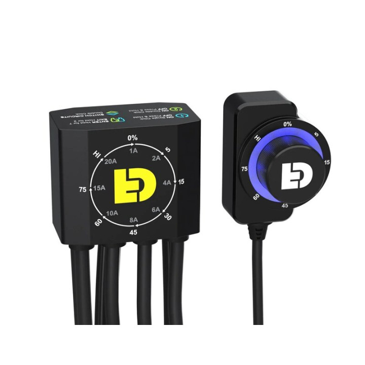 Kit d'éclairages universel Denali DL4 DialDim™ | Oxmoto