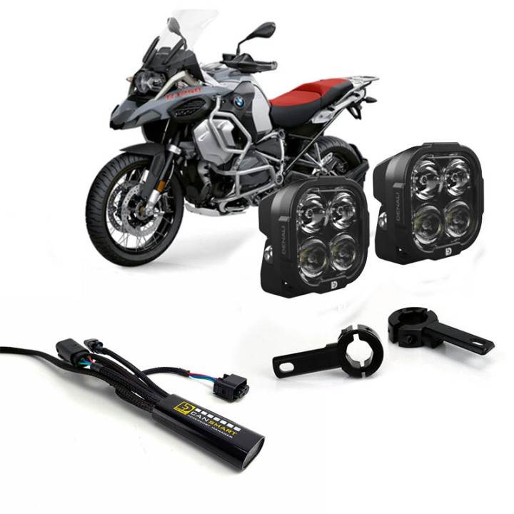Kit d'éclairages Denali DL4 CANsmart™ 3071651 | Oxmoto
