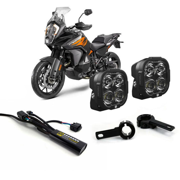 Kit d'éclairages Denali DL4 CANsmart™ 3071651 | Oxmoto