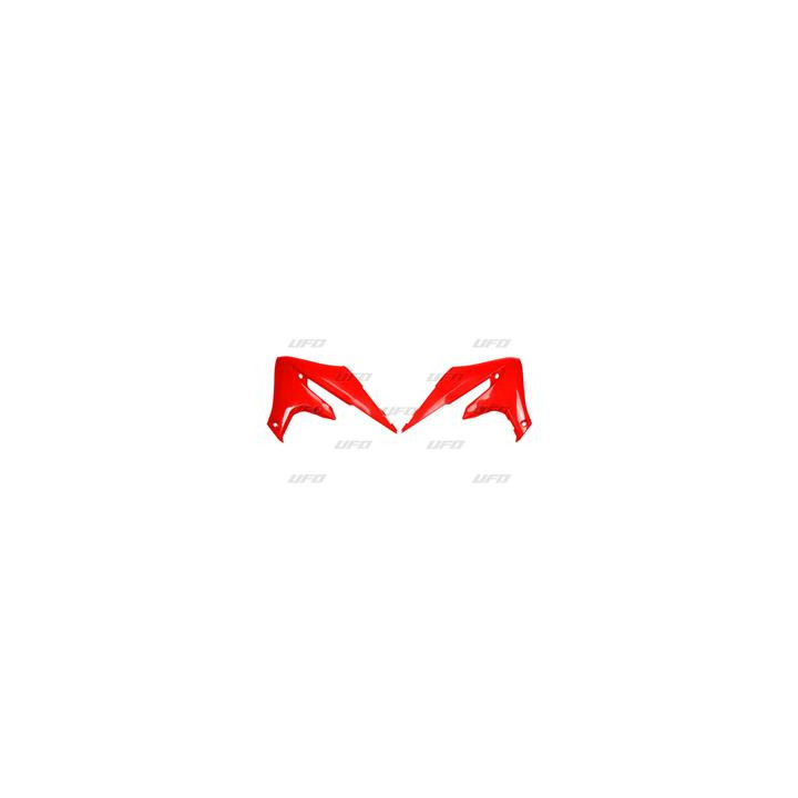 Ouies de radiateurs UFO rouge Yamaha YZ250/450F | Oxmoto