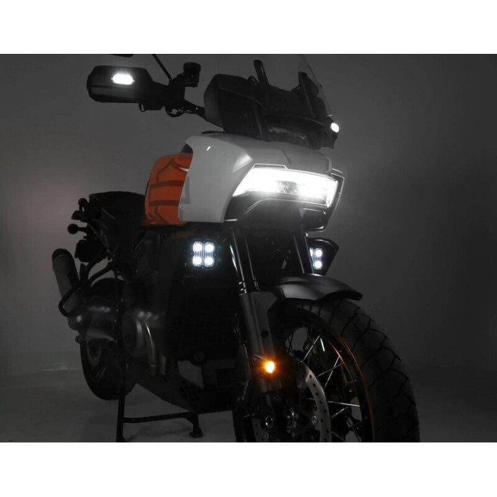 Kit Denali CANsmart™ DL6 - lentilles jaunes 3070561 | Oxmoto