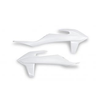 Ouïes de radiateur UFO blanc KTM SX/SX-F | Oxmoto