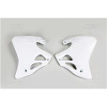 Ouïes de radiateur UFO blanc Honda | Oxmoto
