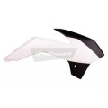 Ouïes de radiateur Polisport blanc/noir 8424700002 | Oxmoto