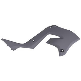 Ouies de radiateur Polisport gris nardo Kawasaki kx125/250