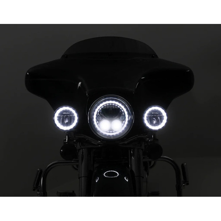 Feu de croisement LED Denali M4 4.5" | Oxmoto