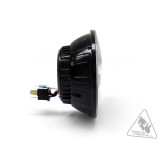 Phare Denali M5 LED Ø145mm noir chrome | Oxmoto