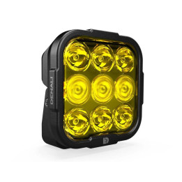 Éclairage additionnel Denali DL9 Hybrid Driving - jaune
