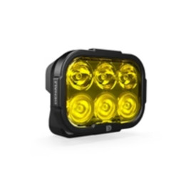 Éclairage additionnel Denali DL6 Hybrid Driving - jaune