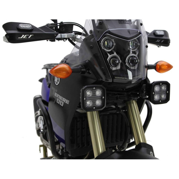 Support éclairage Denali Yamaha Tenere 700 | Oxmoto