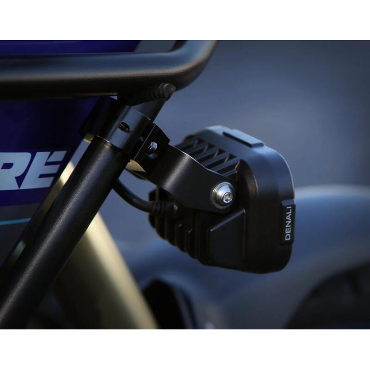 Éclairage additionnel Denali DL6 Hybrid Driving - jaune