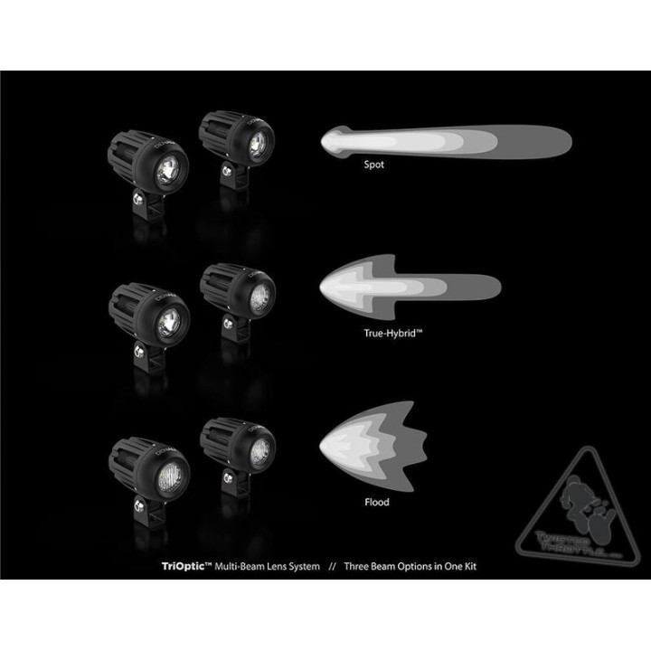 Eclairage additionnel Denali DM LED 10W - à l'unité | Oxmoto
