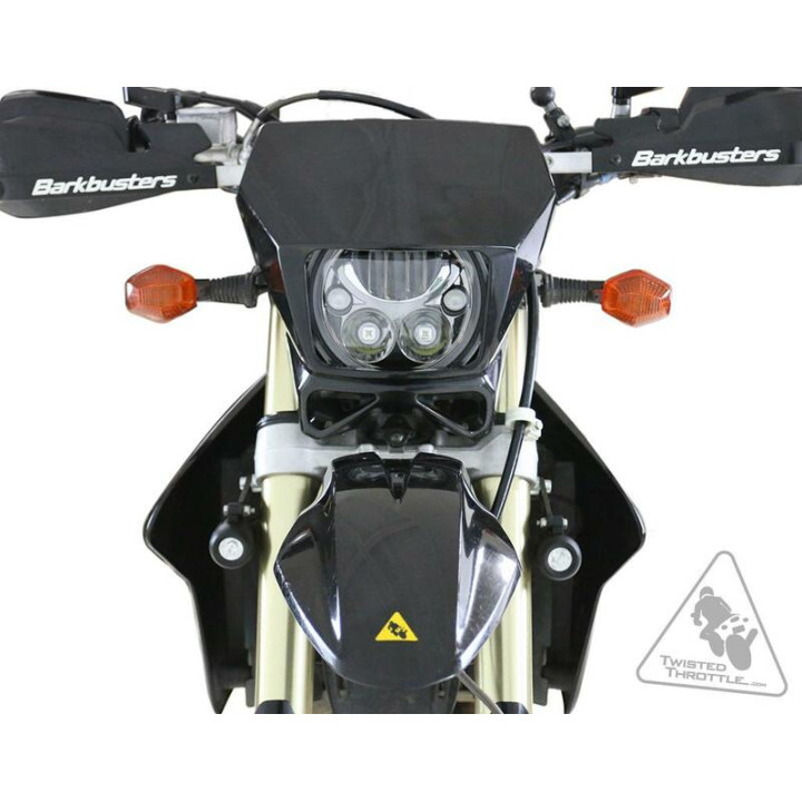 Support éclairage Denali kit adaptateur phare M7 Suzuki DR-Z400/DR650S