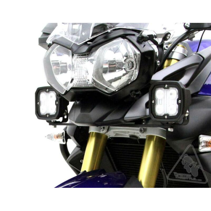 Support éclairage Denali Triumph Tiger 800 | Oxmoto