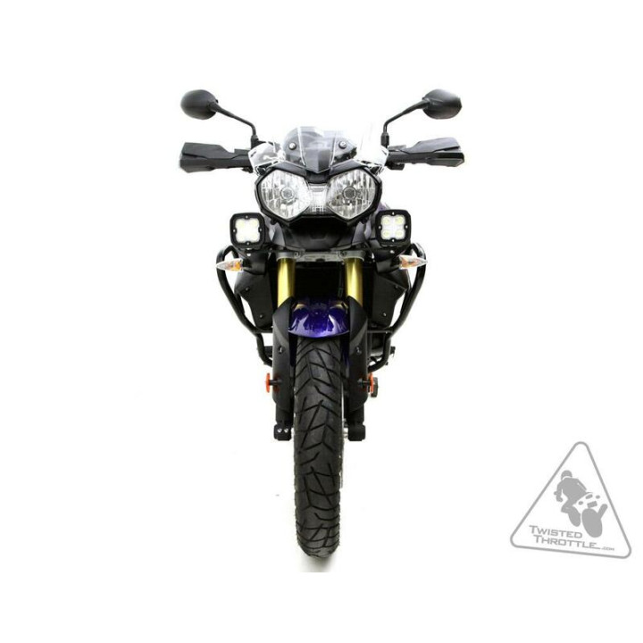 Support éclairage Denali Triumph Tiger 800 | Oxmoto