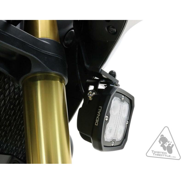 Support éclairage Denali Honda CRF1000L | Oxmoto