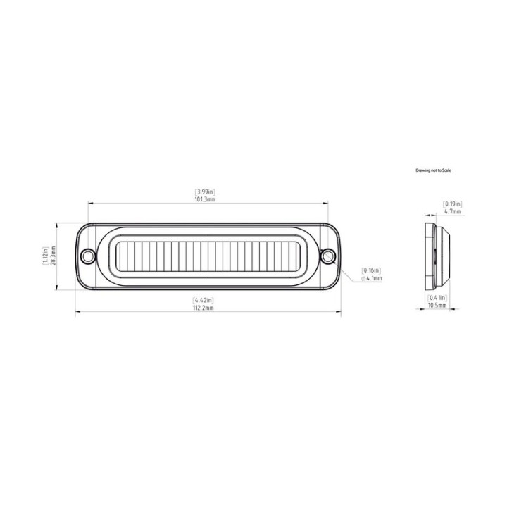 Éclairage additionnel Denali DRL "Daytime Running Light" - blanc à l'unité