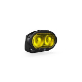 Éclairage additionnel Denali DL2 Visibility Flood - jaune