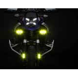 Éclairage additionnel Denali DL2 Visibility Flood - jaune