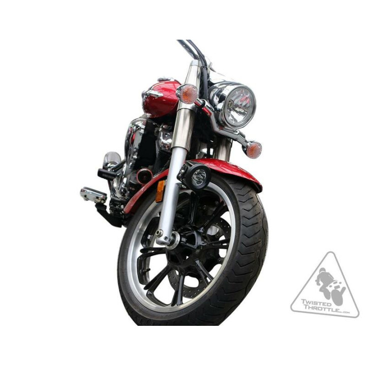 Support éclairage Denali Kawasaki Vulcan/Yamaha Star Cruisers