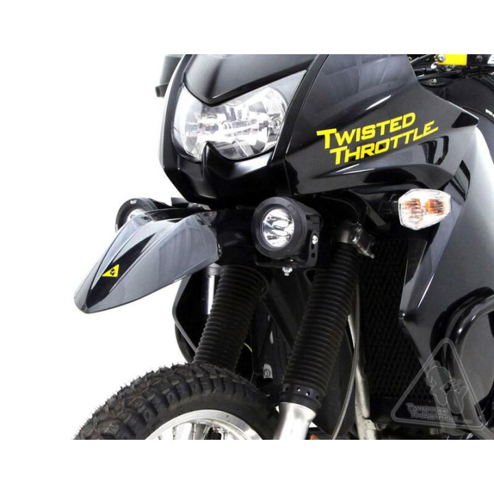 Support éclairage Denali Kawasaki KLR650E | Oxmoto