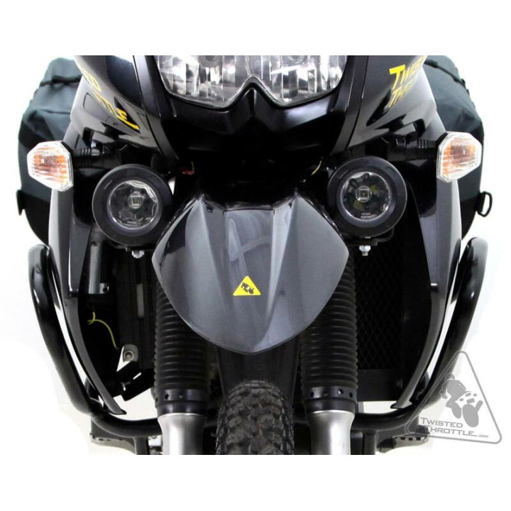Support éclairage Denali Kawasaki KLR650E | Oxmoto