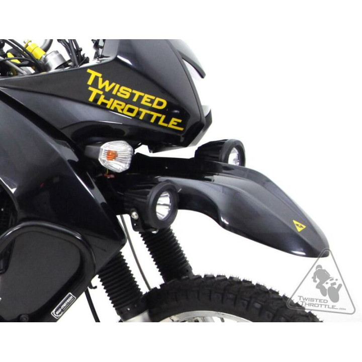 Support éclairage Denali Kawasaki KLR650E | Oxmoto