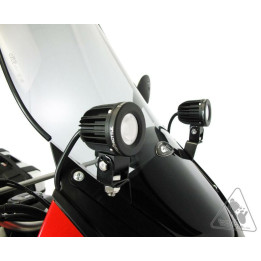 Support éclairage Denali Kawasaki KLR650 | Oxmoto