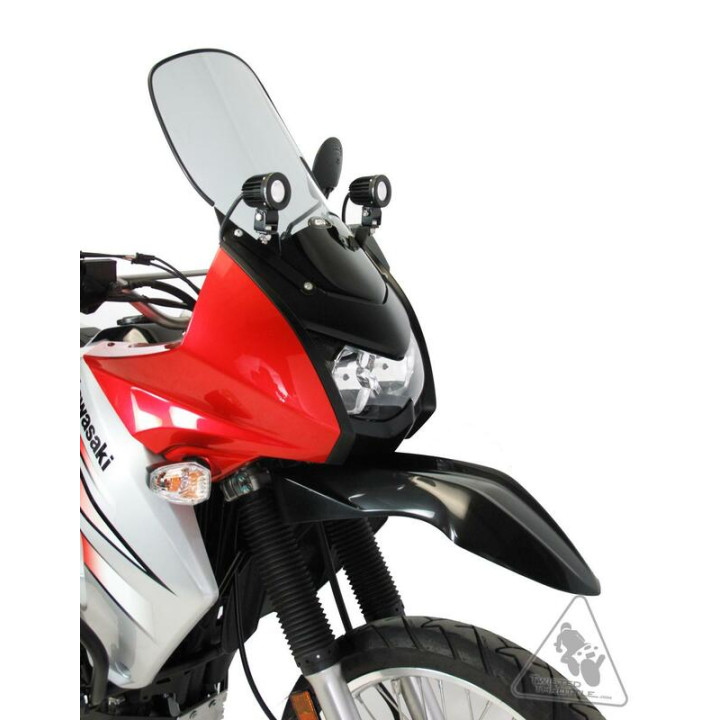 Support éclairage Denali Kawasaki KLR650 | Oxmoto