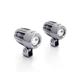 Kit d'éclairages Denali D2 Dual Intensity - Chrome | Oxmoto