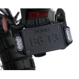Support sur support de plaque Denali pour T3 | Oxmoto